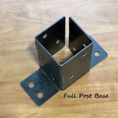 brackets for attaching a 2x6 to a metal post|6x6 post anchor brackets.